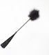 Secret Play Secret Play Duster + Μαστίγιο σε Μαύρο Χρώμα