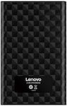 Lenovo Hard Drive Case 2.5" SATA III with connection USB 3.0 in Schwarz color