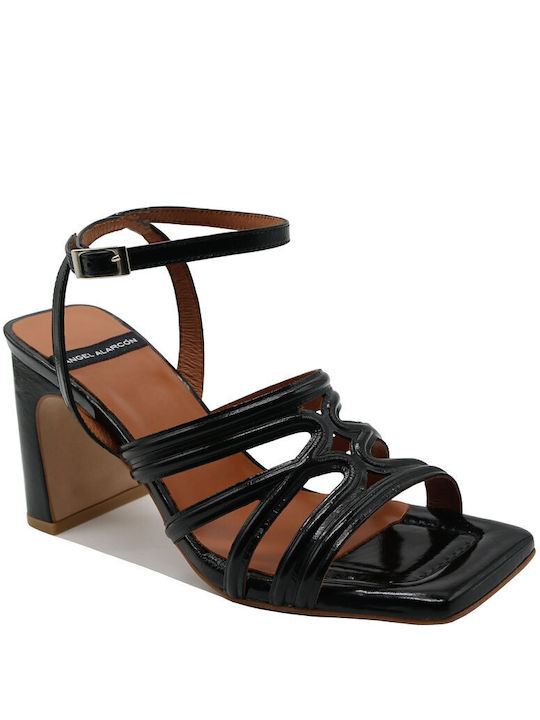 Angel Alarcon Damen Sandalen in Schwarz Farbe