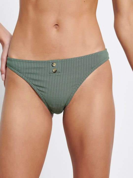 Funky Buddha Bikini Slip Khaki
