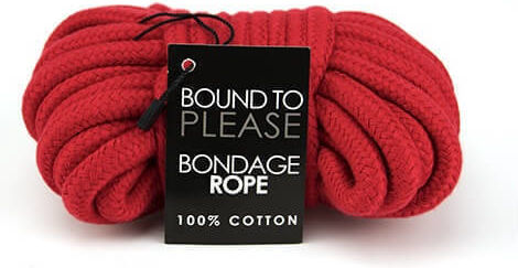 Bound To Please Bondage Rope Red 10m