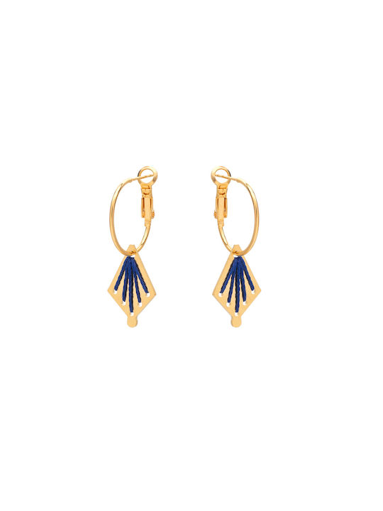 Dangling Earrings Kedima Dalia Electric Blue