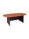 Τραπέζι Συνεδριάσεων Sienna Ξύλινο Ανθρακί 240x120x75εκ.