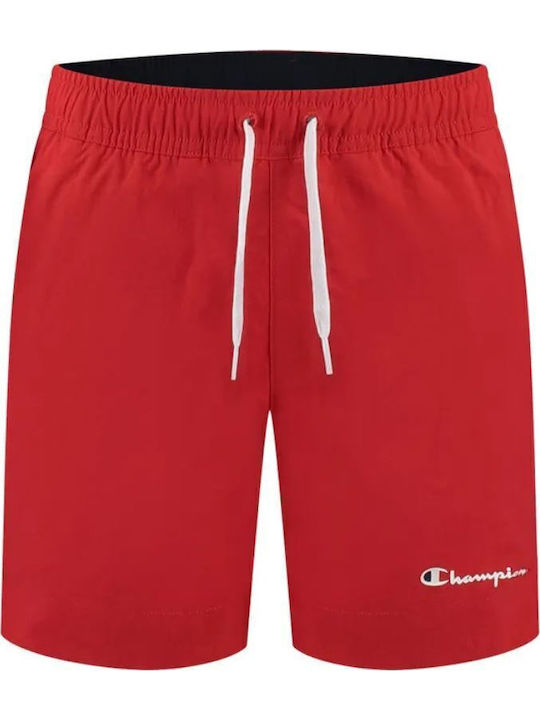 Champion Мъжки Бански Плувни Шорти Червени