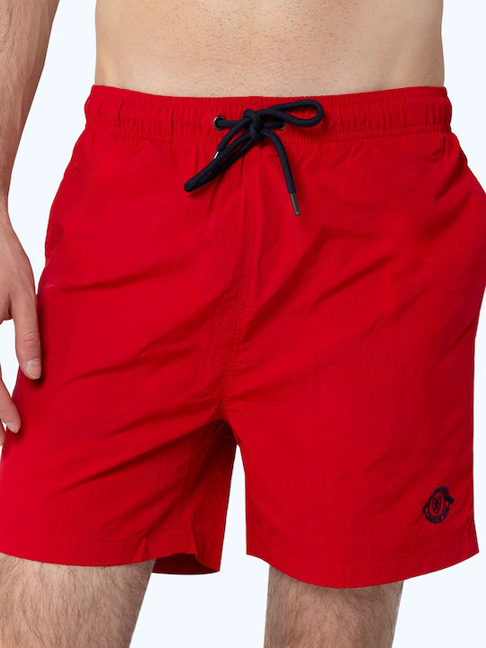 The Bostonians Herren Badebekleidung Shorts Pomegranate Red