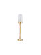 Lido Outdoor Floor Lamp Small Post IP54 for E27 Bronze