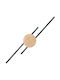 TK Lighting Modern Lamp Wall 17x17x45cm
