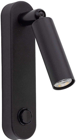 TK Lighting Single Spot with Socket G9 in Black Color