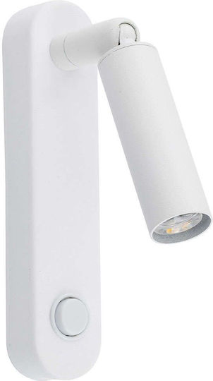 TK Lighting Μονό Σποτ με Ντουί G9 σε Λευκό Χρώμα