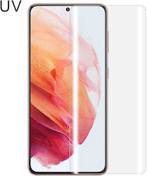 Samsung Galaxy S21 5g Uv Flüssiges Gebogenes Vollkleber Panzerglasfolie