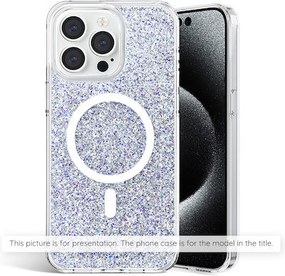 Techsuit Back Cover Plastic / Silicone White (Galaxy A55)