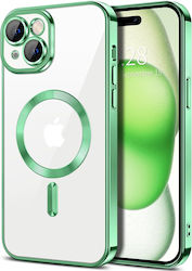 Techsuit Back Cover Silicone Green (iPhone 15)