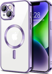 Techsuit Back Cover Silicone Purple (iPhone 14)