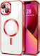 Techsuit Back Cover Silicone Red (iPhone 13)