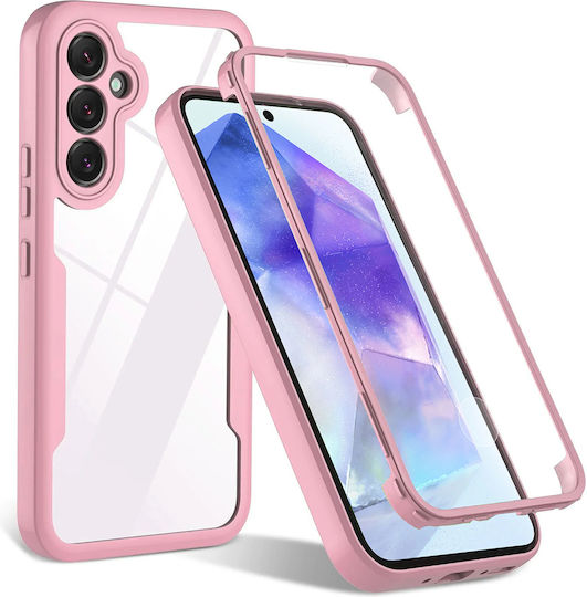 Techsuit ColorVerse 360 Full Cover Σιλικόνης Ροζ (Galaxy A35)