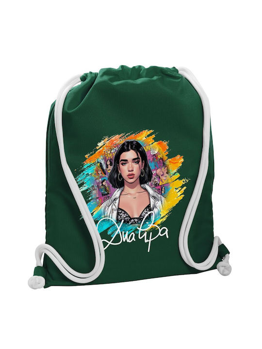 Koupakoupa Dua Lipa Gym Backpack Green