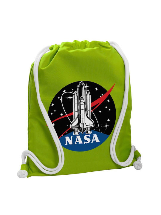 Koupakoupa Nasa Badge Geantă Înapoi Sala de sport Verde