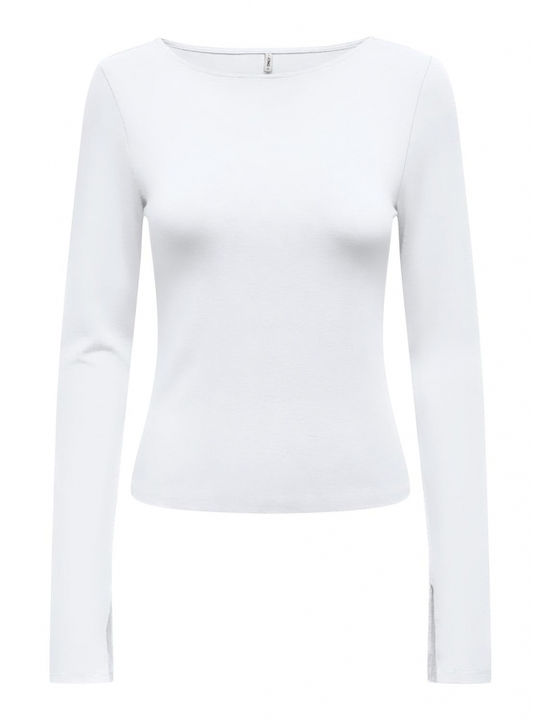 Only Women's Blouse Long Sleeve White