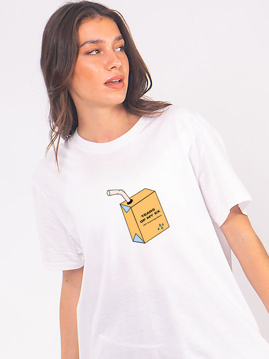 The Lady Femeie Tricou White