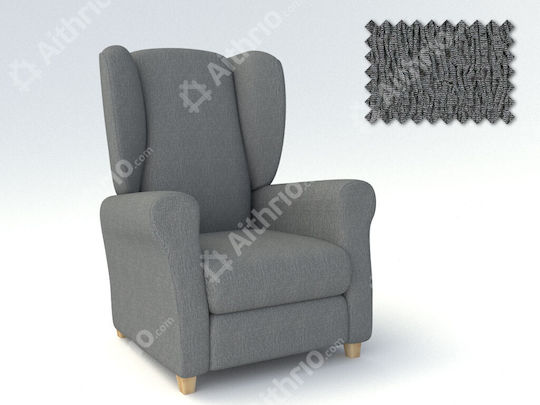 Aithrio Valencia Elastic Cover for Bergère Gray 1pcs Valencia-Berzera-2-Τμχ-Γκρι