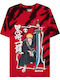Difuzed Bleach Ichigo T-shirt Rote Baumwolle