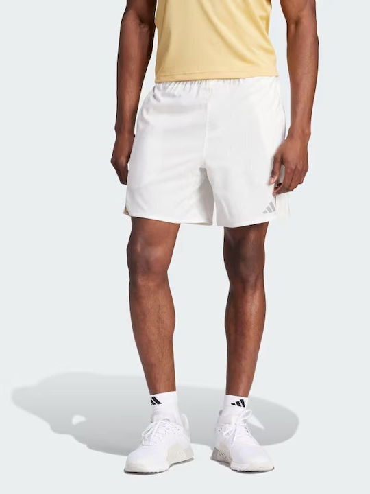 Adidas Hiit Αθλητική Ανδρική Βερμούδα White