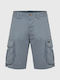 Funky Buddha Herrenshorts Cargo Blau