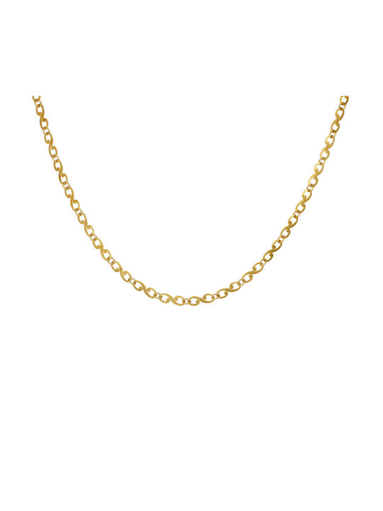 Necklace from Gold 9 K