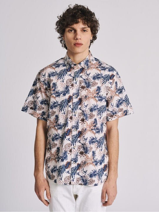 Staff Men's Shirt Short Sleeve Ekru