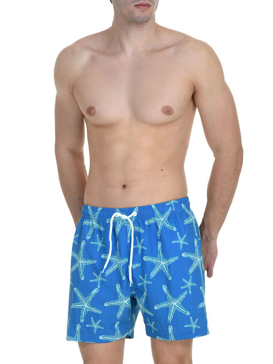 MiandMi Men's Swimwear Bermuda Blue
