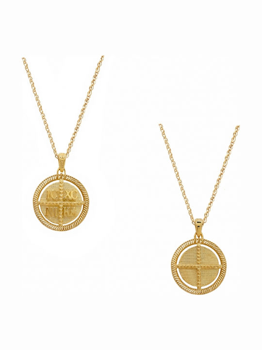 Art d or Halskette Konstantin Talisman aus 9K Gold Art d or Halskette Konstantin Talisman aus 9K Gold