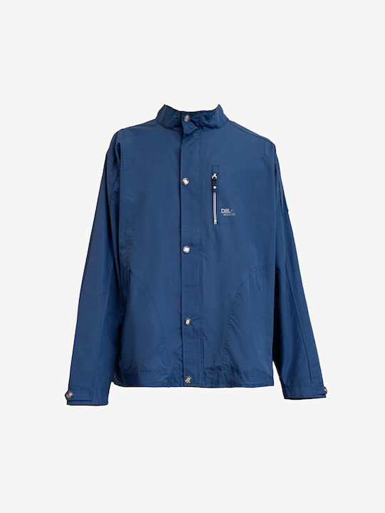 Double Men's Jacket Blue