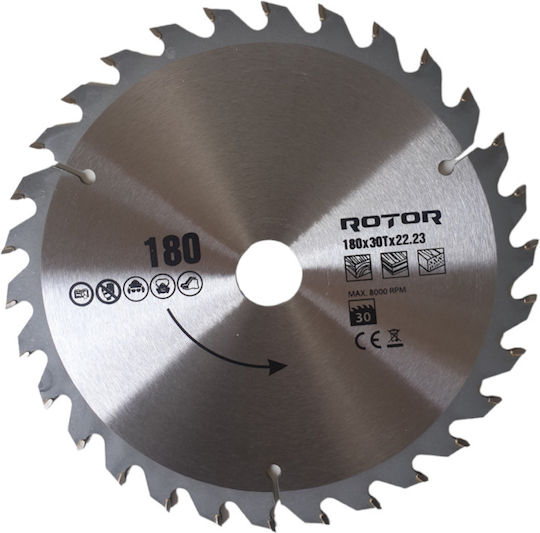 Rotor Диск за рязане с 30 Зъба 180мм