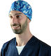 Gima Unisex Blue Cotton Surgical Cap