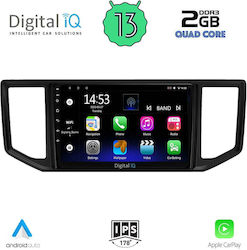 Digital IQ Car-Audiosystem 2DIN (Bluetooth/USB/AUX/WiFi/GPS/Apple-Carplay/Android-Auto) mit Touchscreen 10"