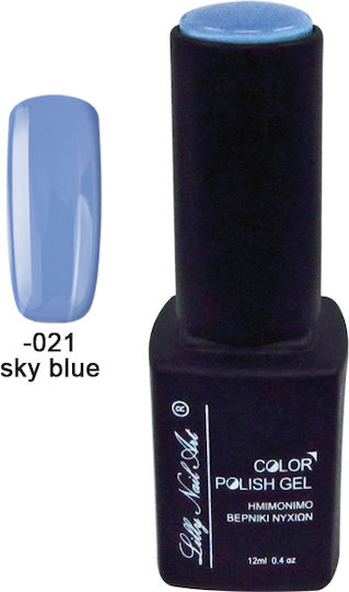 Ημιμόνιμο Τριφασικό Μανό 12ml Sky Blue 40504008-021