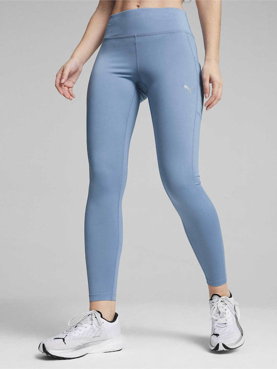 PUMA Training Γυναικείο Μακρύ Κολάν Fl Blue