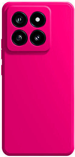 Задна корица Силикон Розов (Xiaomi 14 Pro)