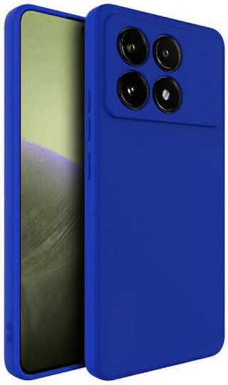 Soft Back Cover Σιλικόνης Navy Μπλε (Poco X6 Pro)