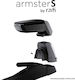 Rati Armster Car PU Armrest for Ford Ka Black