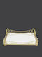 La Vista Wedding Tray from Metallic with Mirror Gold