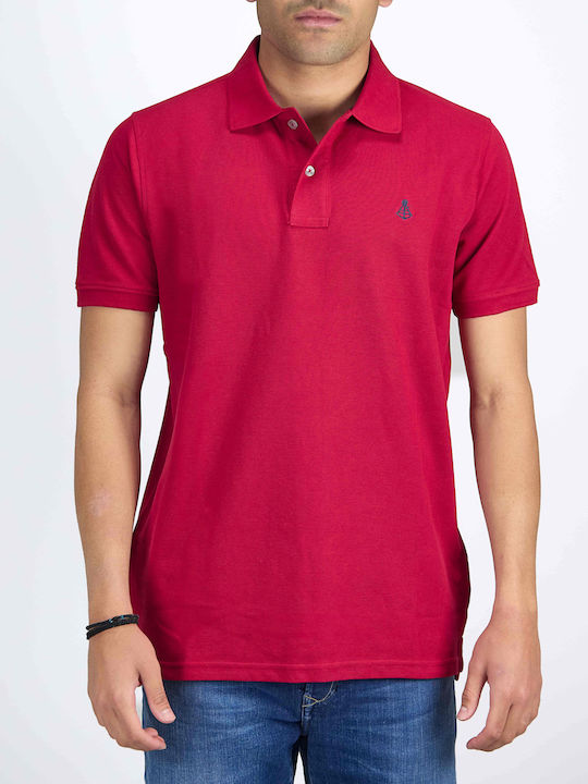 Explorer Polo Μπλούζα Κοντομάνικη Κόκκινη