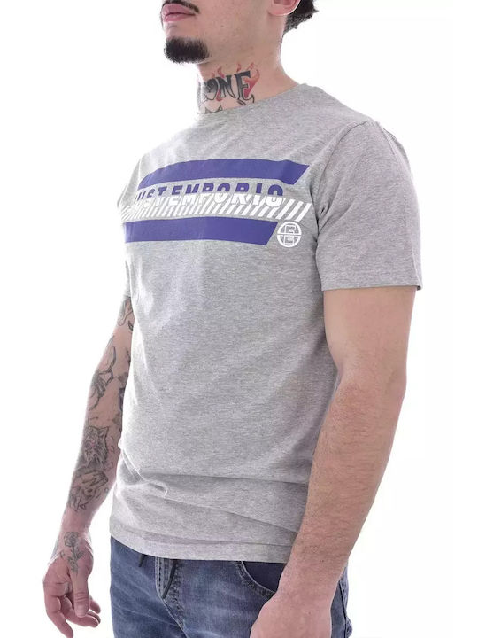 Just Emporio Men's Short Sleeve T-shirt Grey