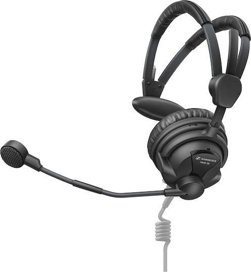 Sennheiser Hmd 26 На ушите Мултимедийни слушалки с микрофон в Черен цвят