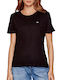 Tommy Hilfiger Damen Sportlich T-shirt Black