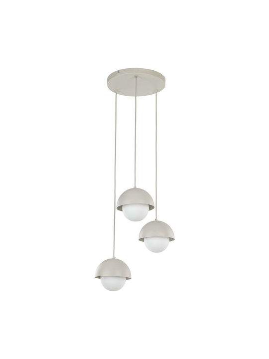 TK Lighting Hängelampe Beige