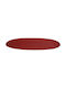 Ready Serving Platter Oval made of Porcelain Red