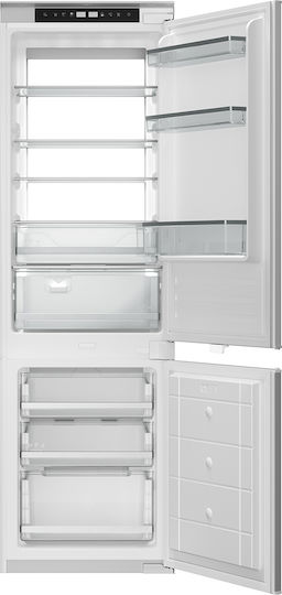 Bertazzoni Combină frigorifică 237lt Total NoFrost Î177.6xL54xA55cm. Alb REF603BBNPTC-S