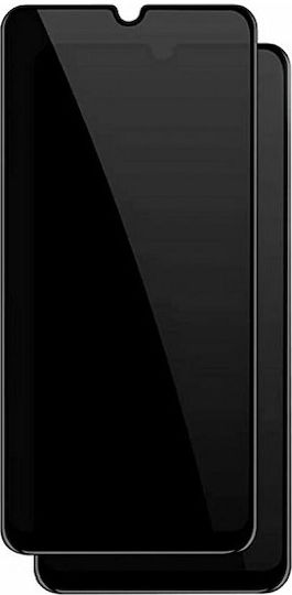 Glass 0.2mm Privacy Full Face Tempered Glass Negru (Galaxy A12)