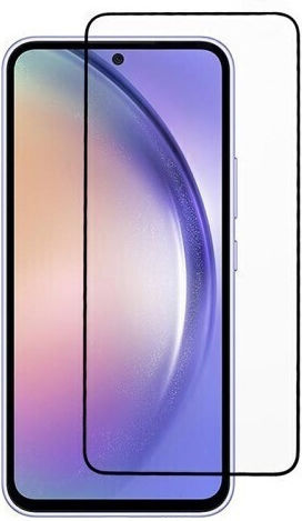 5D 0.3mm Full Face Tempered Glass Μαύρο (Galaxy A55)